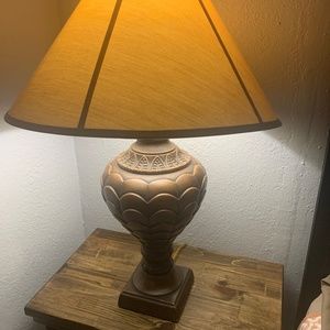 Brown lamp